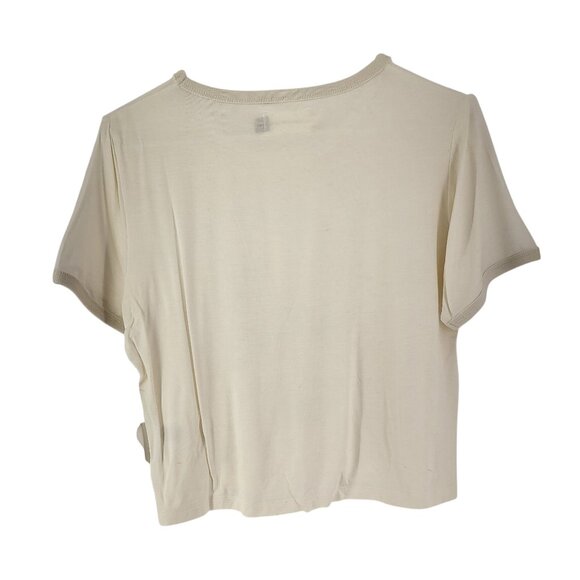 Honor The Gift Women's Cropped T-Shirt Short Sleeves XL Rayon Spandex 2-Pk NWT - Picture 14 of 15